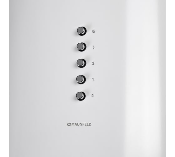 Кухонная вытяжка MAUNFELD белый LEE PUSH 39 WHITE