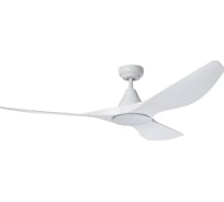 Вентилятор с подсветкой EGLO PORTSEA,19W(LED),B1320,H295,O1320, белый матовый/акриловый, молочный 35112