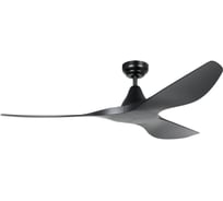 Вентилятор потолочный EGLO PORTSEA, B1320, H285, O1320, черный матовый 35109