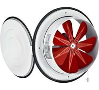 Вытяжной оконный вентилятор с крышкой BVN BK 200