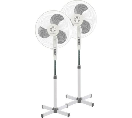 Набор вентиляторов Energy EN-1661 напольный 16 цвет серый 2шт 009362