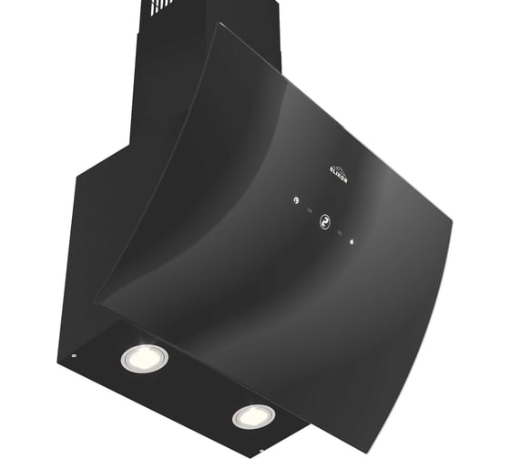 Наклонная вытяжка ELIKOR WAVE BK 60, черный 243078