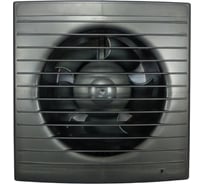 Вентилятор осевой, вытяжной ВИЕНТО малошумный, с таймером и датчиком влажности, с обратным клапаном, 240 м³/ч, gray metal, шарикоподшипник 125СНК STILL gray-B