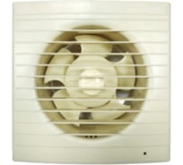 Вентилятор осевой, вытяжной ВИЕНТО малошумный, с таймером и датчиком влажности, с обратным клапаном, 240 м³/ч, сл. кость, шарикоподшипник 125СНК STILL ivory-B