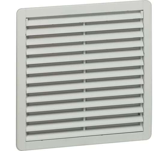 Вентилятор с пластмассовой решеткой Legrand 120/160 м³/ч 230 В 50/60 Гц RAL 7035 250х250 мм 034851 1