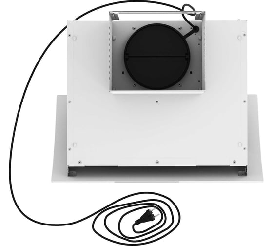 Наклонная вытяжка ELIKOR WAVE WH 60, белый 243080