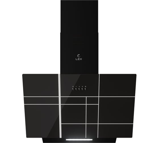 Вытяжка LEX MOZA 600 R1 BLACK CHTI000418