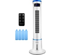 Колонный вентилятор BRAYER, LED дисплей, охлаждение, пульт, таймер, подсветка, 60Вт BR4951