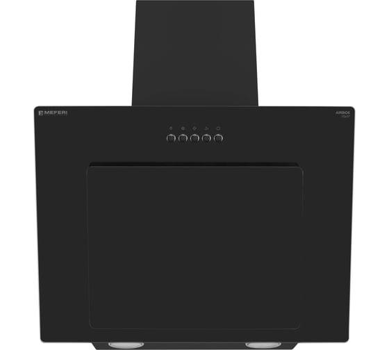 Вытяжка наклонная пристенная MEFERI AIRBOX60BK POWER МФ-00000564