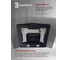 Вытяжка кухонная MBS RUTA 150 GLASS BLACK 4396 3