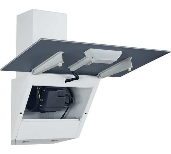 Кухонная вытяжка MBS ALPINIA 160 GLASS WHITE 5405