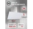 Кухонная вытяжка MBS ABELIA 190 GLASS WHITE 5409 2