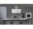 Кухонная вытяжка MBS ABELIA 190 GLASS WHITE 5409 12