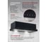 Кухонная вытяжка MBS CANNA 260 BLACK GLASS 4521 4