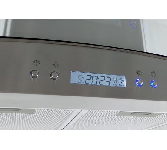 Кухонная вытяжка MBS ZINNIA 190 ISLAND GLASS 3908