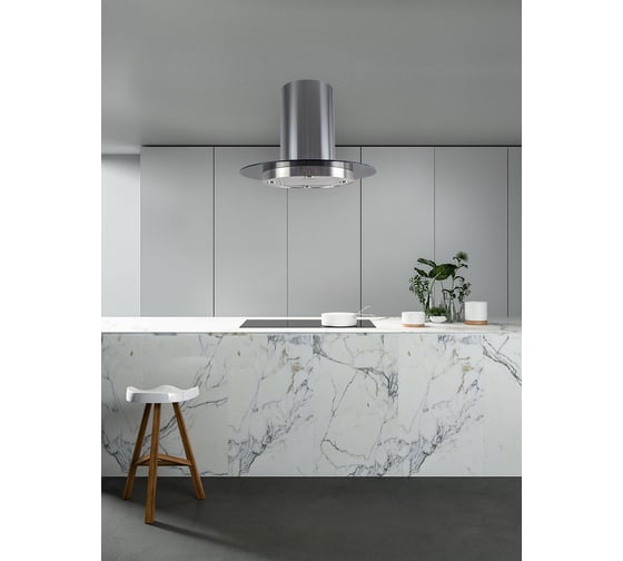 Вытяжка кухонная MBS  ZEBRINA 190 ISLAND GLASS 1801