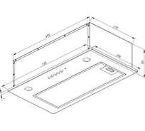 Вытяжка AKPO WK-4 Mio eco 60 см нержавейка 3137