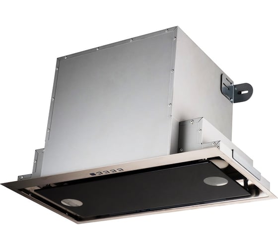 Вытяжка AKPO WK-6 Neva glass 60 см нержавейка черный 2199