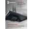 Кухонная вытяжка MBS GERBERA 160 BLACK 4783 3