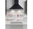Вытяжка кухонная MAGNOLIA 600 BLACK MBS 5391 5