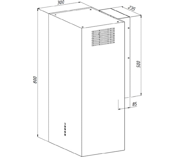 Вытяжка AKPO WK-9 Terra 40 см золотой 3143