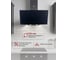 Кухонная вытяжка MBS GARTENZIA 160 GLASS BLACK 5414 5