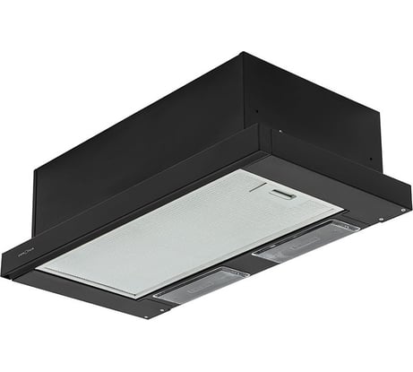 Кухонная вытяжка KRONA KAMILLA 600 BLACK, 2 мотора, 00002903