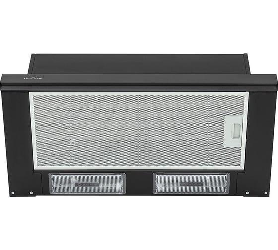 Кухонная вытяжка KRONA KAMILLA 600 BLACK, 2 мотора, 00002903