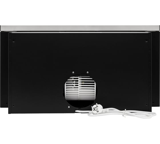 Кухонная вытяжка KRONA Kamilla slim 600 black, inox, 1 мотор 00021300