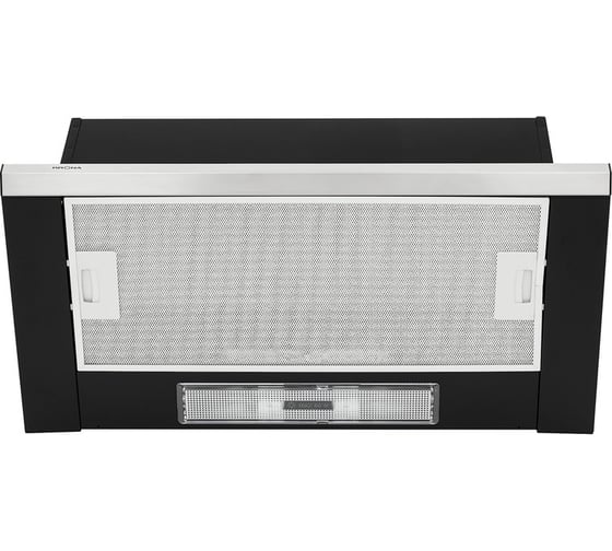 Кухонная вытяжка KRONA Kamilla slim 600 black, inox, 1 мотор 00021300