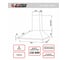 Вытяжка кухонная Exiteq EX-1086 white E10127 4