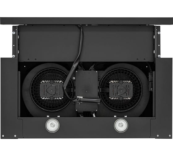 Кухонная вытяжка KRONA KAMILLA sensor 600 black, 2 мотора 00016872