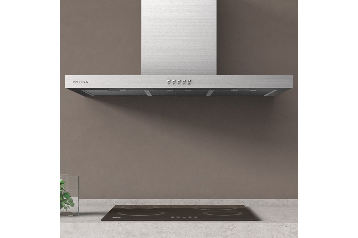 Кухонная вытяжка KRONA Levana 900 inox PB 00023357 - выгодная цена ...