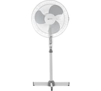 Вентилятор напольный HOME ELEMENT белый/серый HE-FN1204бс