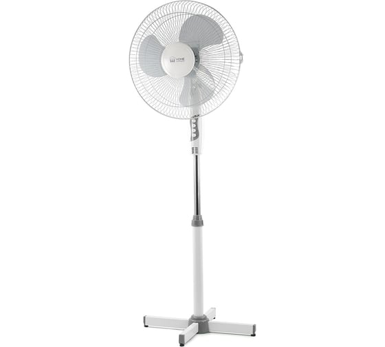 Вентилятор напольный HOME ELEMENT белый/серый HE-FN1204бс
