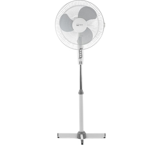 Вентилятор напольный HOME ELEMENT белый/серый HE-FN1204бс