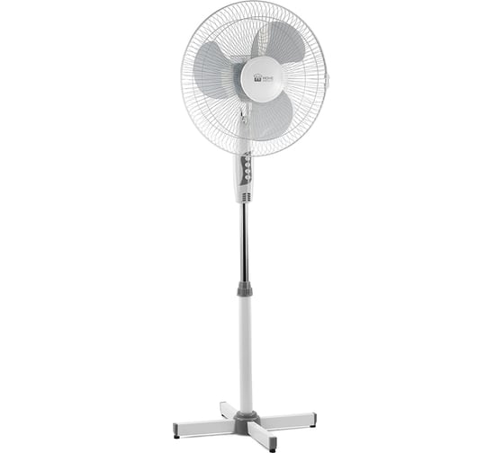 Вентилятор напольный HOME ELEMENT белый/серый HE-FN1204бс