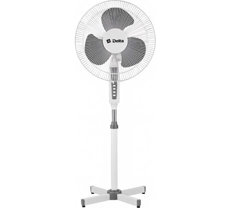 Напольный вентилятор DELTA DL-003N белый с серым Р1-00013330