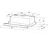 Кухонная вытяжка KRONA Kamilla sensor 600 white glass, 2 мотора 00016784 10