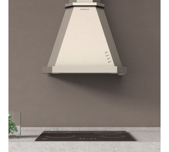 Кухонная вытяжка KRONA NEYA 600 structural ivory PB 00020651