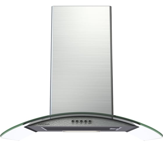 Кухонная вытяжка KRONA SABRINA 600 inox/glass push button 00015687 1