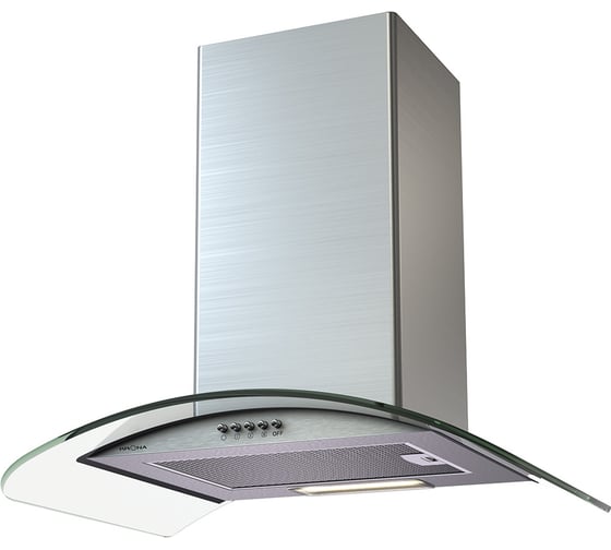 Кухонная вытяжка KRONA SABRINA 600 inox/glass push button 00015687