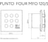 Вытяжной осевой вентилятор Vortice Punto Four MFO 120/5 T 11148VRT 7