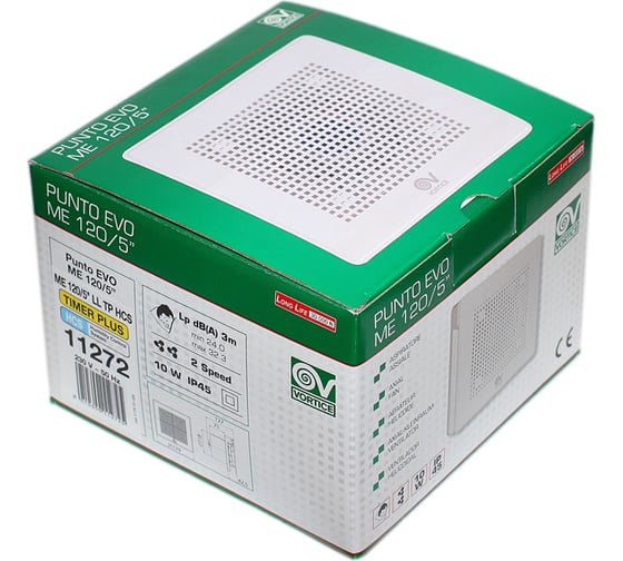 Вытяжной осевой вентилятор Vortice Punto Evo ME 120/5 LL TP HCS 11272VRT