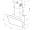 Кухонная вытяжка KRONA Kristen 900 black/inox S 00023511 2