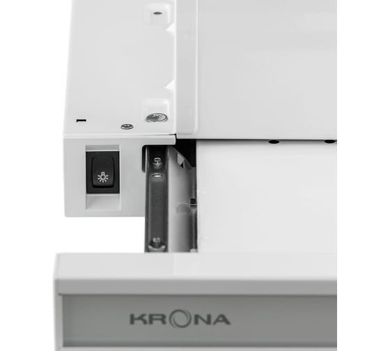 Кухонная вытяжка KRONA KAMILLA 600 GLASS WHITE 00026270