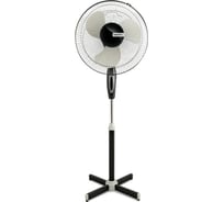 Напольный вентилятор Centek Black, 40 Вт, LED, 43см, 1.25 м, лучевая решетка CT-5004 BLACK