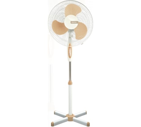 Напольный вентилятор Centek Beige 40Вт, LED, 43см, 1.25 м, лучевая решетка CT-5004 BEIGE