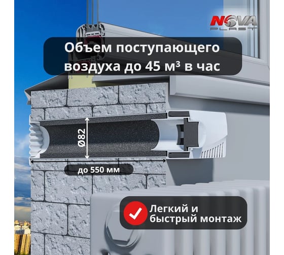 Клапан Нова - Строй, ООО novaPLUS 124