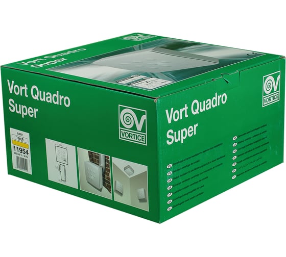 Центробежный вытяжной вентилятор Vortice Quadro Super T 11954VRT